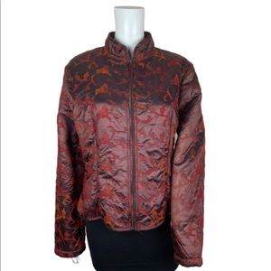 Tsunami Puffer Full Zip Jacket Womens Faux Fur